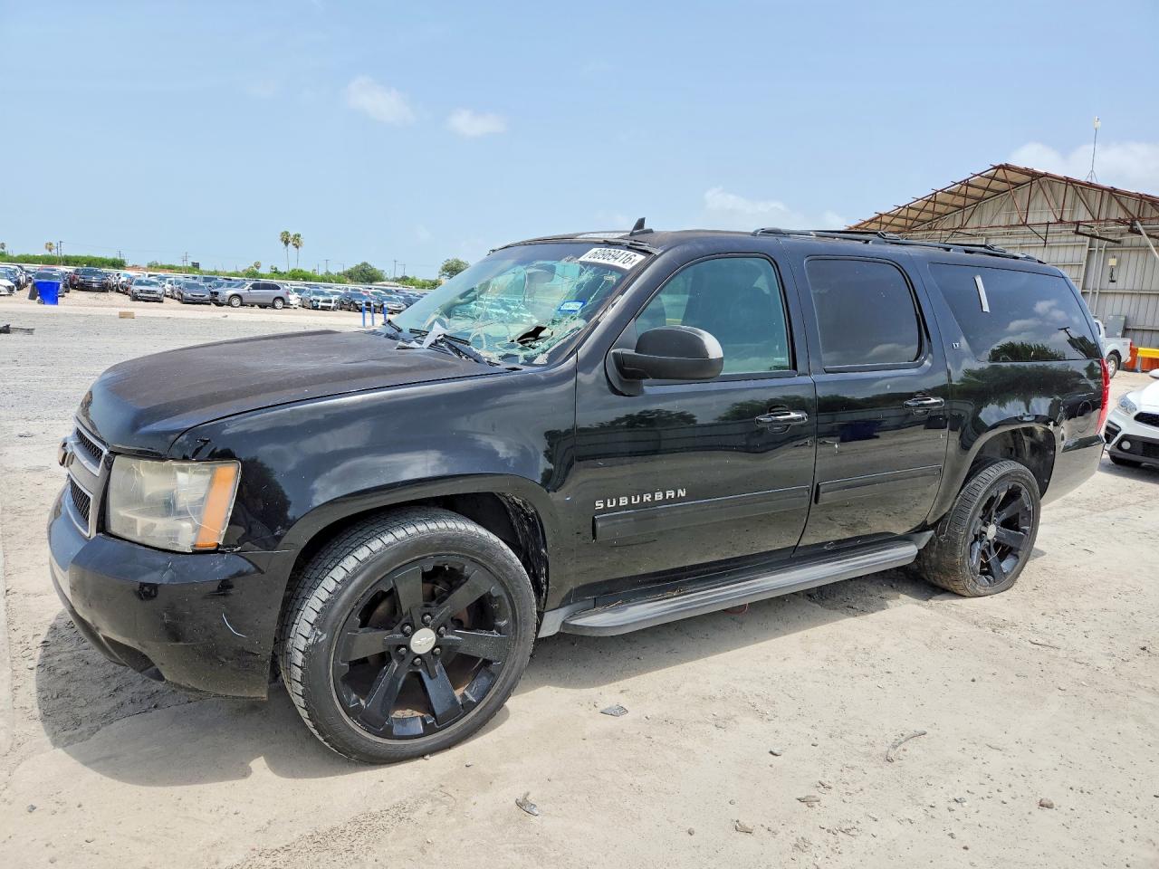 2014 Chevrolet Suburban C1500 Lt Black vin: 1GNSCJE0XER132952