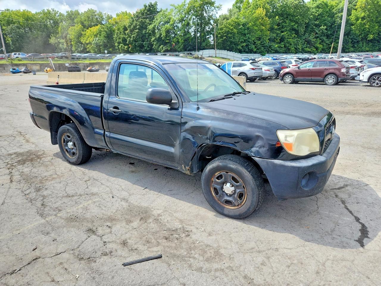 2011 Toyota Tacoma Base Black vin: 5TFNX4CNXBX004230