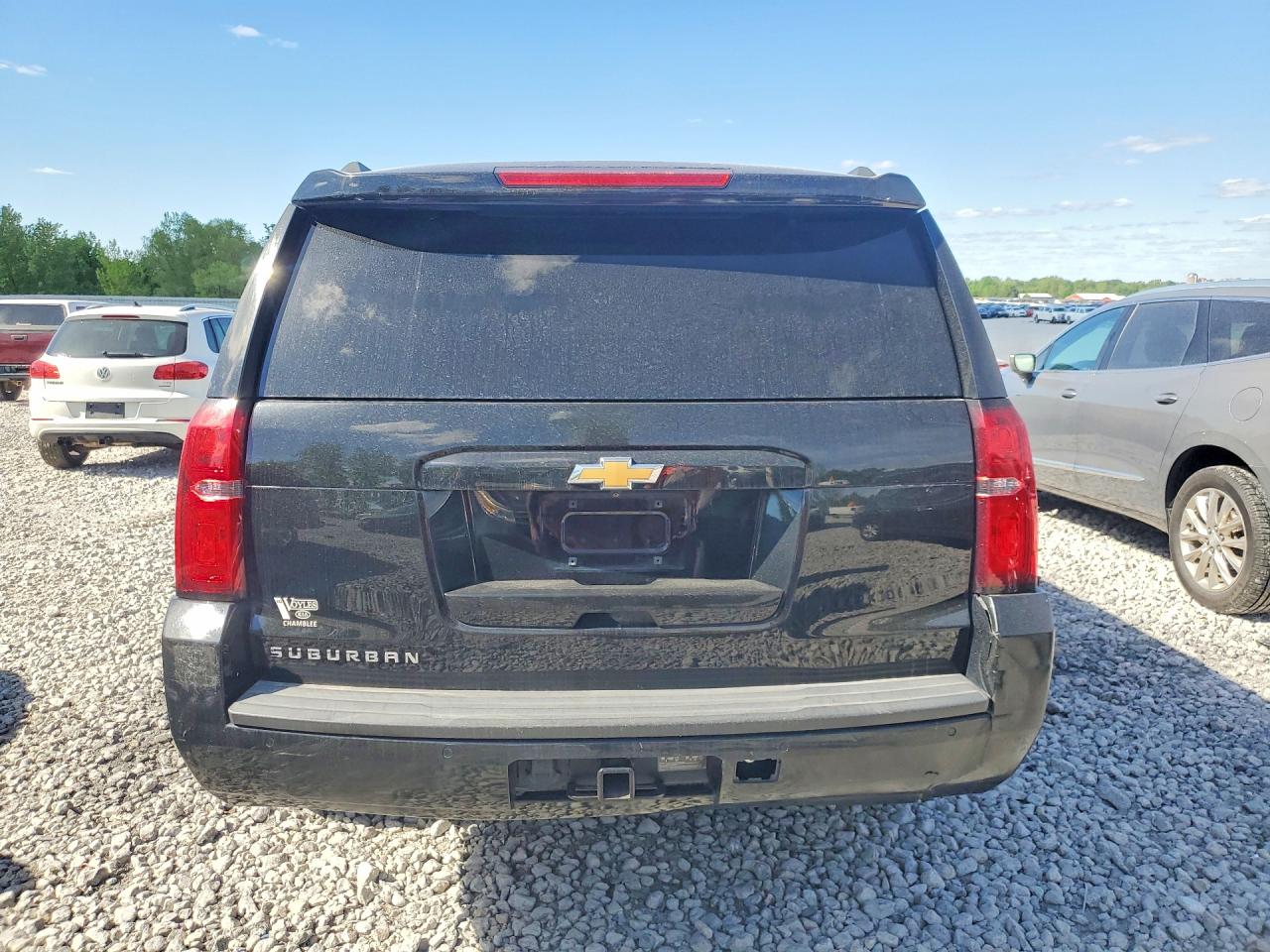 2019 Chevrolet Suburban K1500 Lt Черный vin: 1GNSKHKC6KR143937