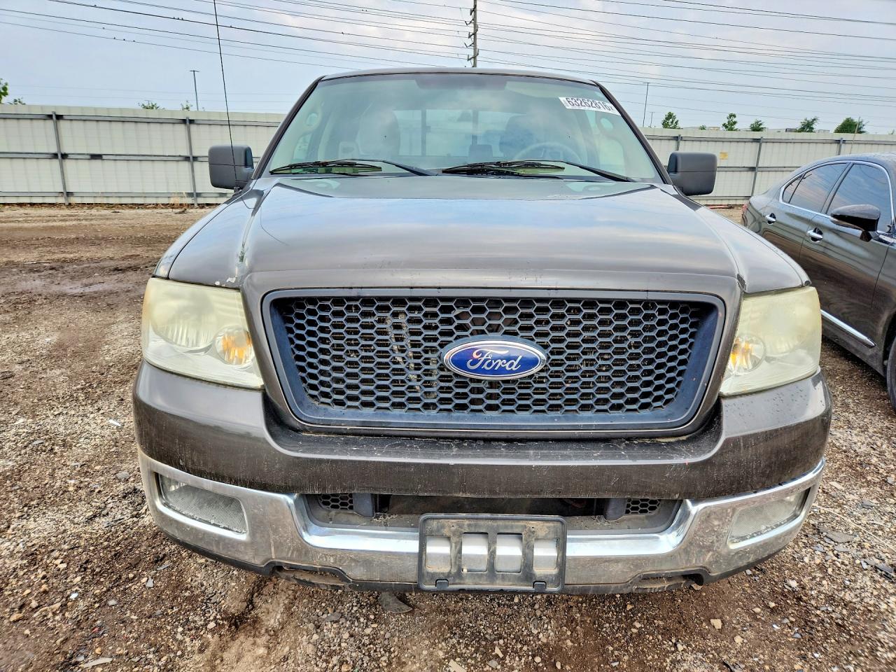 2005 Ford F150 Gray vin: 1FTVX14535NC01477
