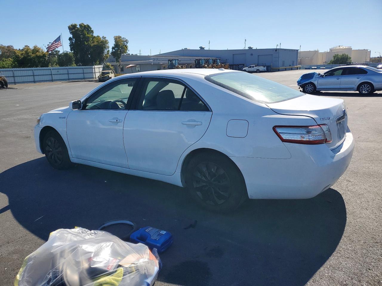 2011 Toyota Camry Hybrid Белый vin: 4T1BB3EK7BU135398