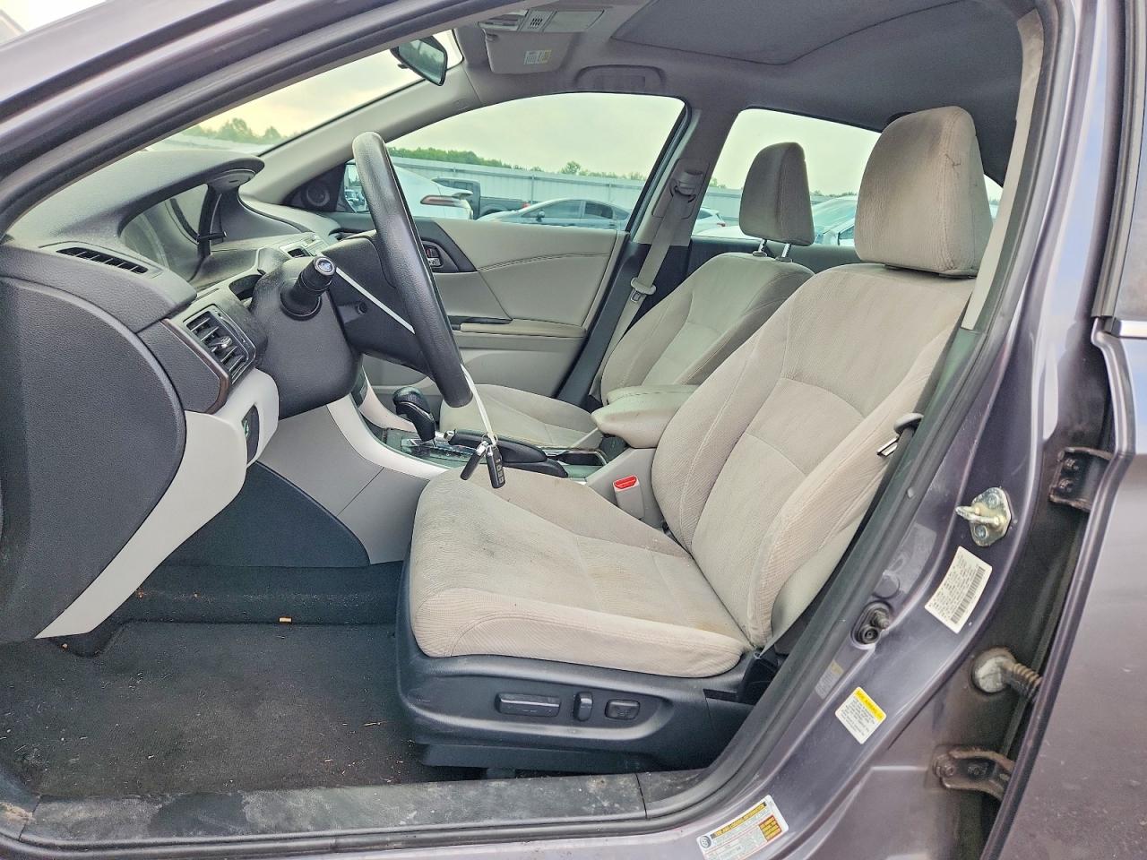 2015 Honda Accord Ex Gray vin: 1HGCR2F79FA126235
