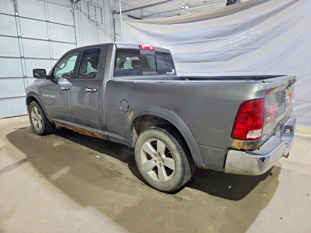2012 Dodge Ram 1500 Slt Gray vin: 1C6RD7GP8CS103545