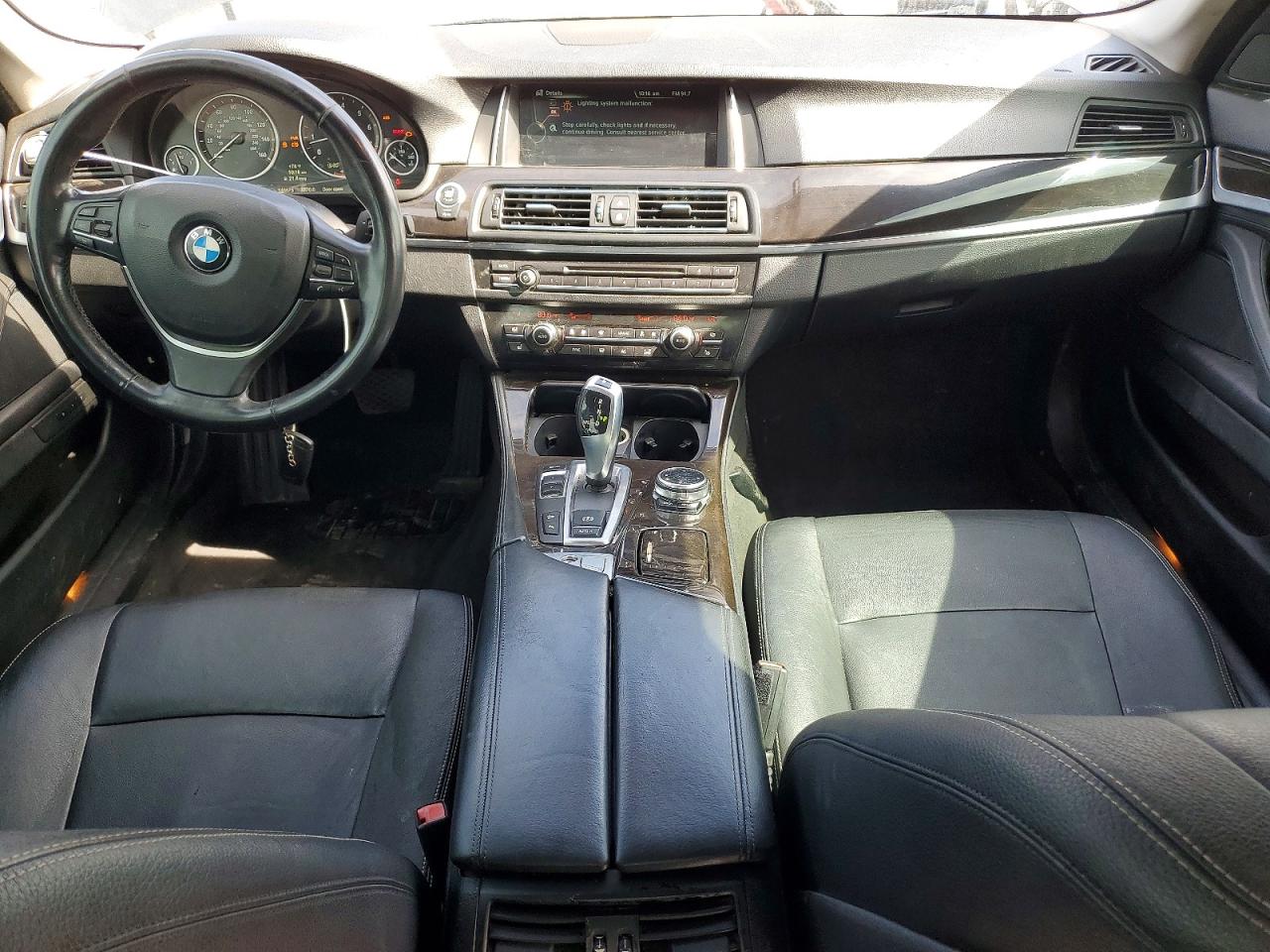 2014 Bmw 528 Xi Черный vin: WBA5A7C5XED219435