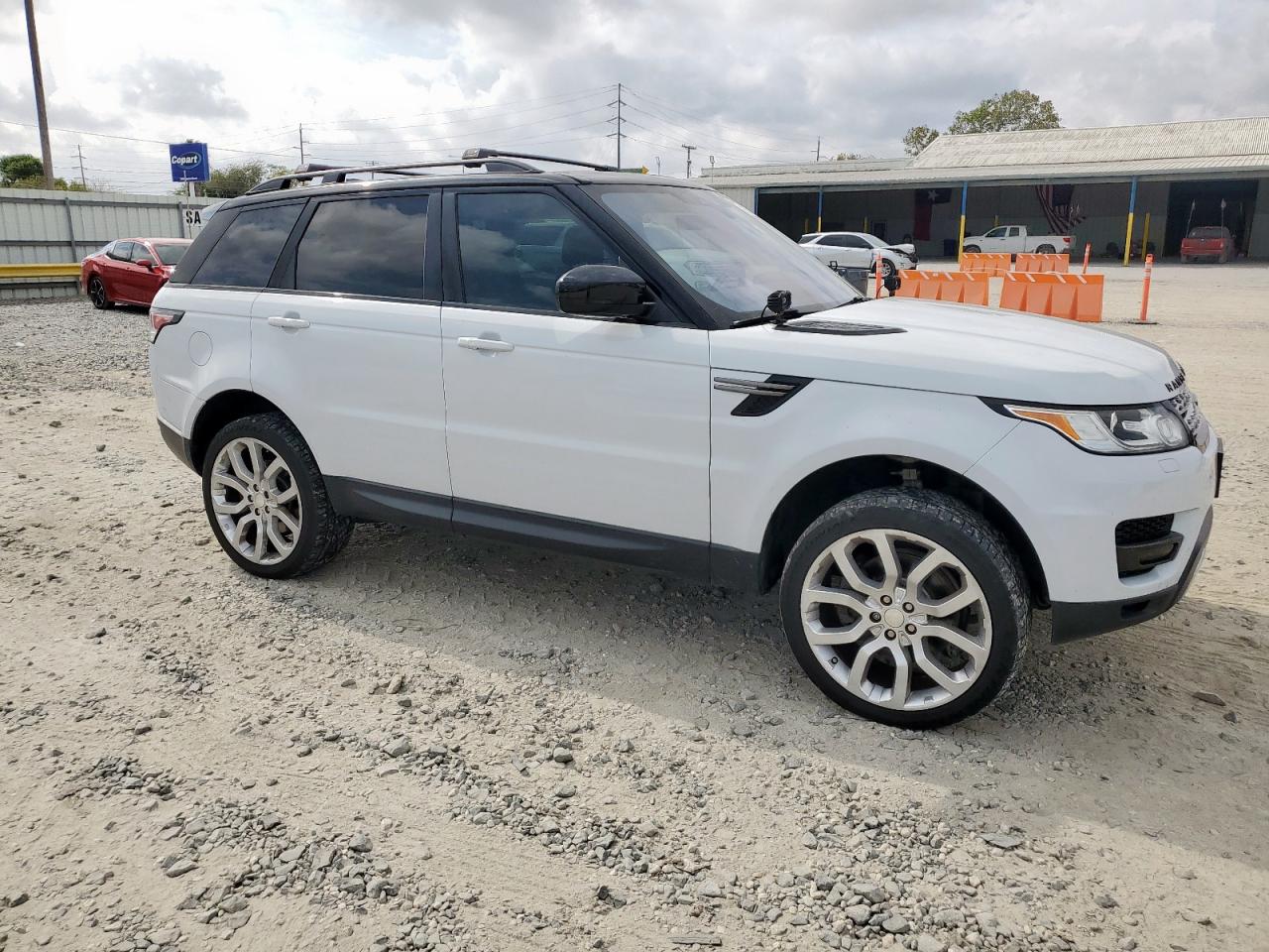 2017 Land Rover Range Rover Sport Se White vin: SALWG2FK0HA669507