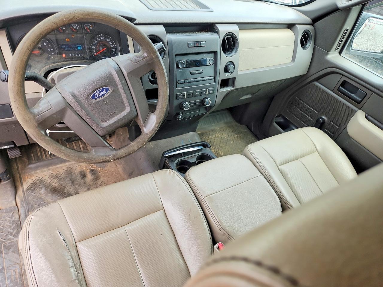 2009 Ford F150 Silver vin: 1FTRF12W09KC35884
