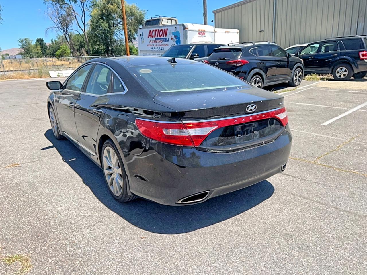 2014 Hyundai Azera Limited Black vin: KMHFH4JG8EA360393