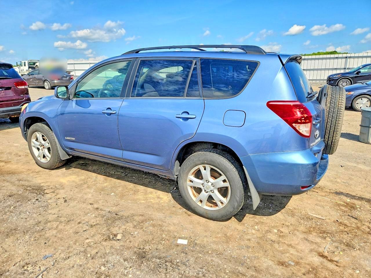 2007 Toyota Rav4 Limited Blue vin: JTMBK31V575012852