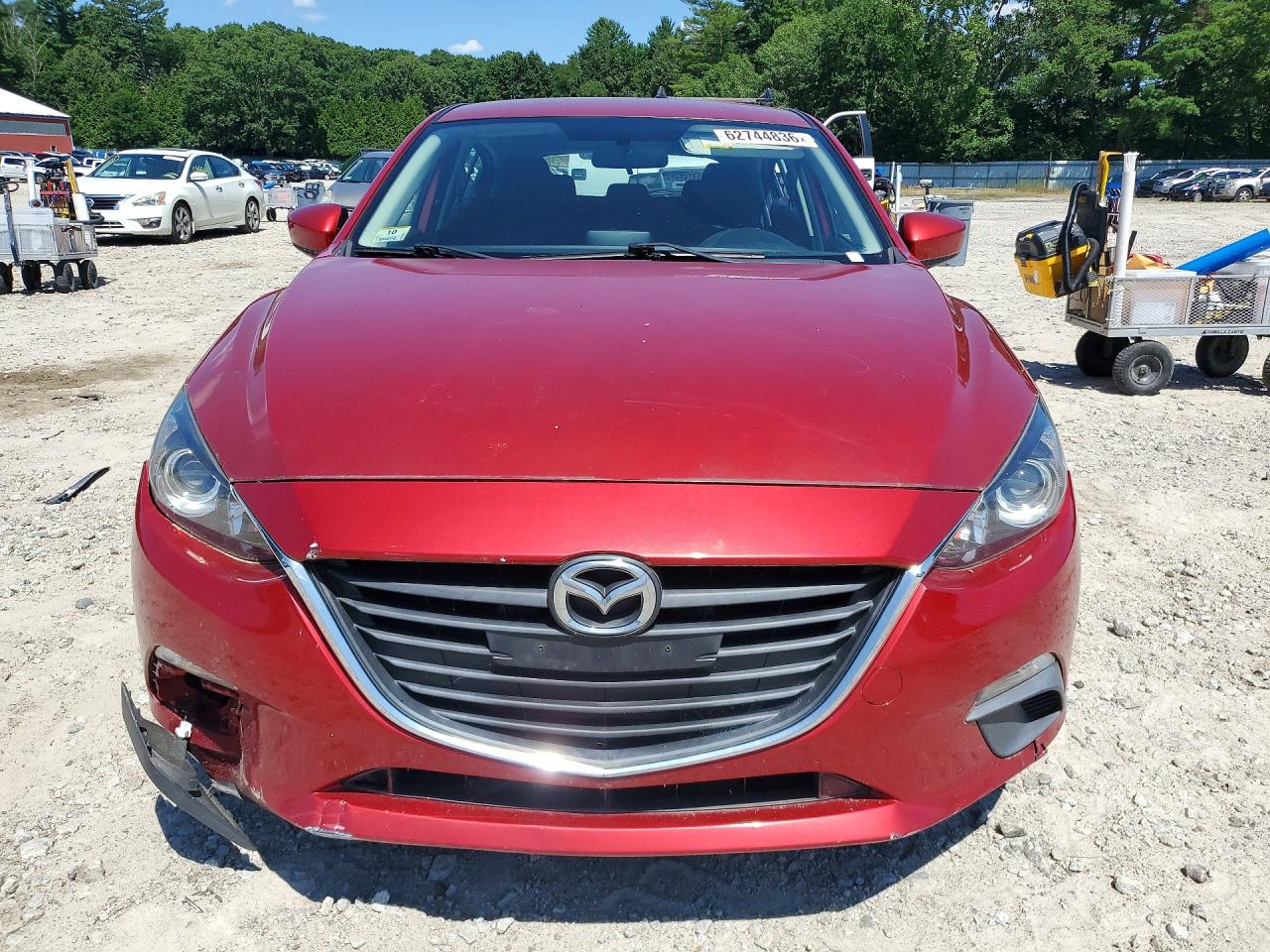 2015 Mazda 3 Sport Red vin: 3MZBM1K73FM163306