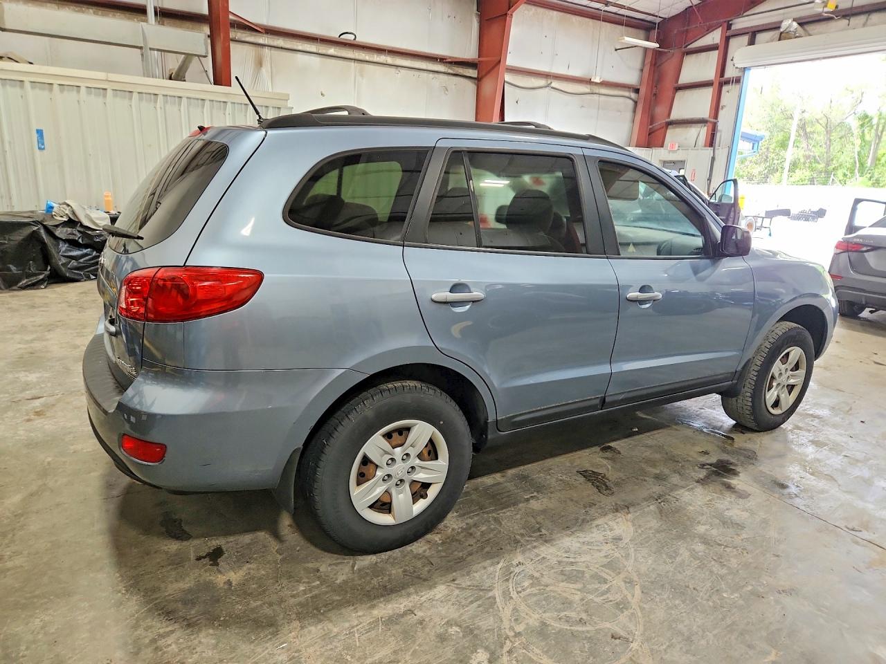 2009 Hyundai Santa Fe Gls Turquoise vin: 5NMSG73DX9H329300