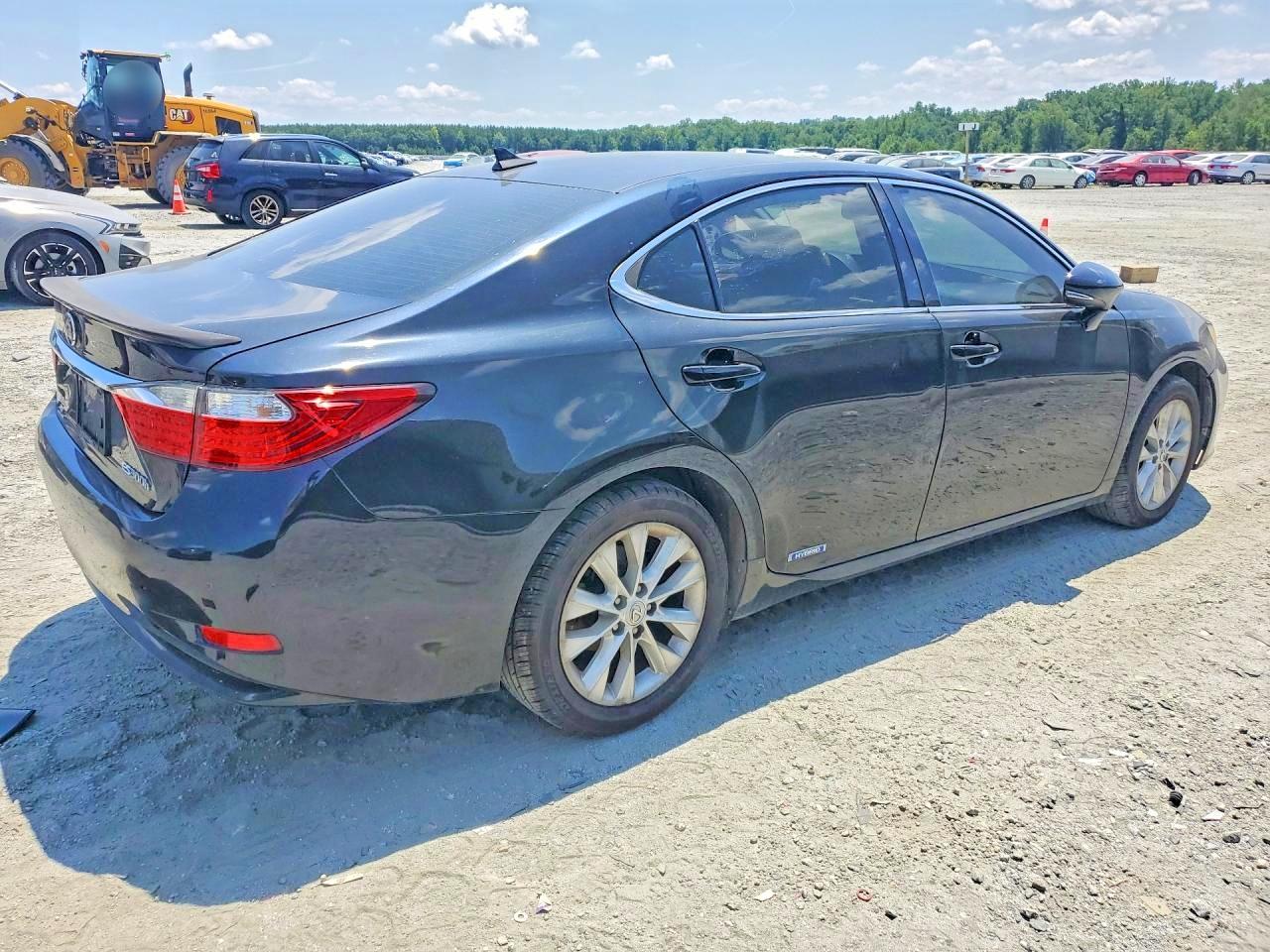 2013 Lexus Es 300h Black vin: JTHBW1GG0D2015316