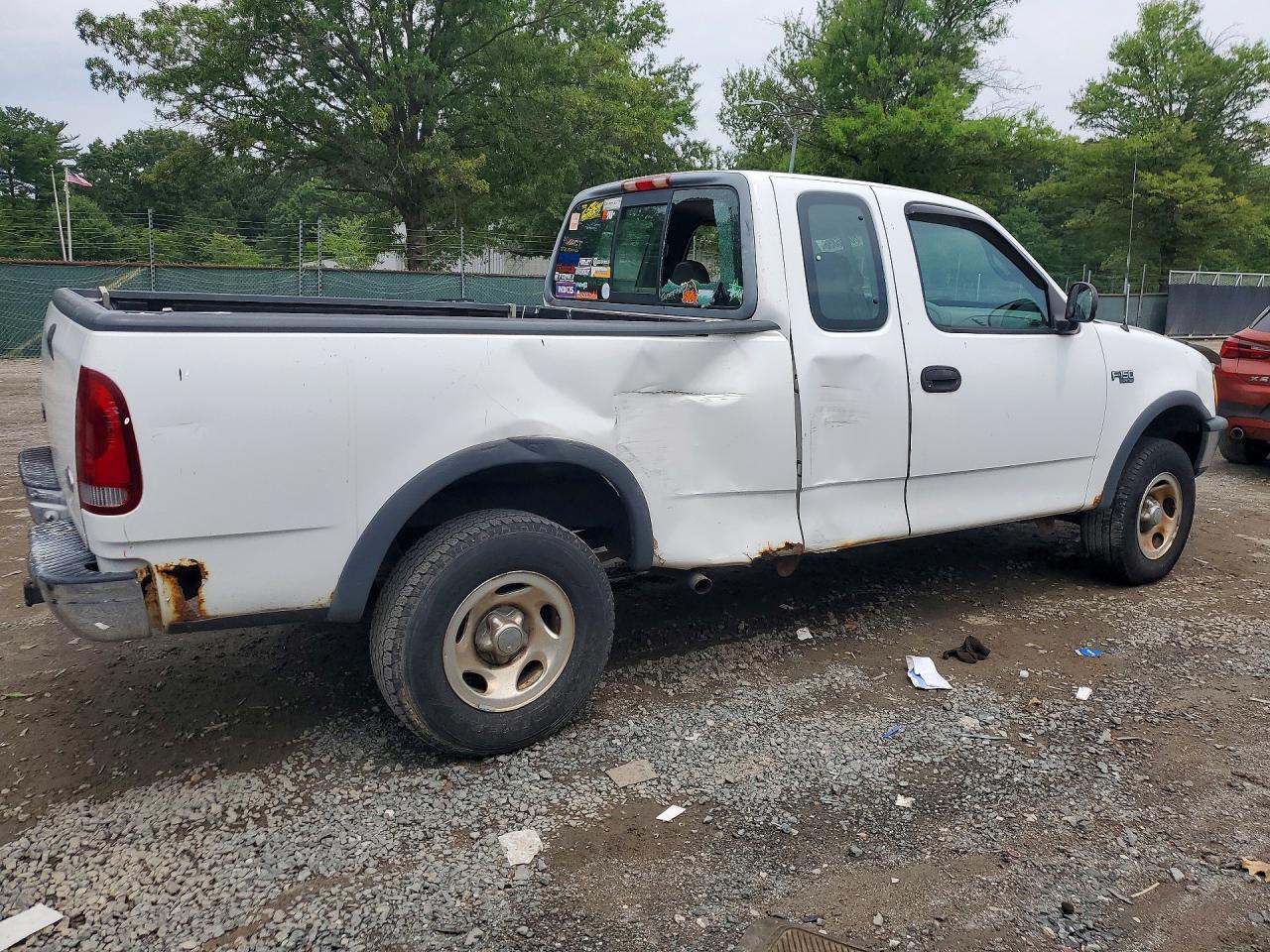 1997 Ford F150 White vin: 1FTDX18W1VNB44193