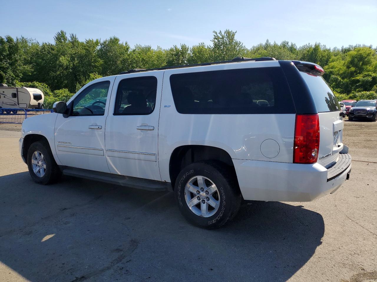 2014 Gmc Yukon Xl K1500 Slt White vin: 1GKS2KE73ER148915