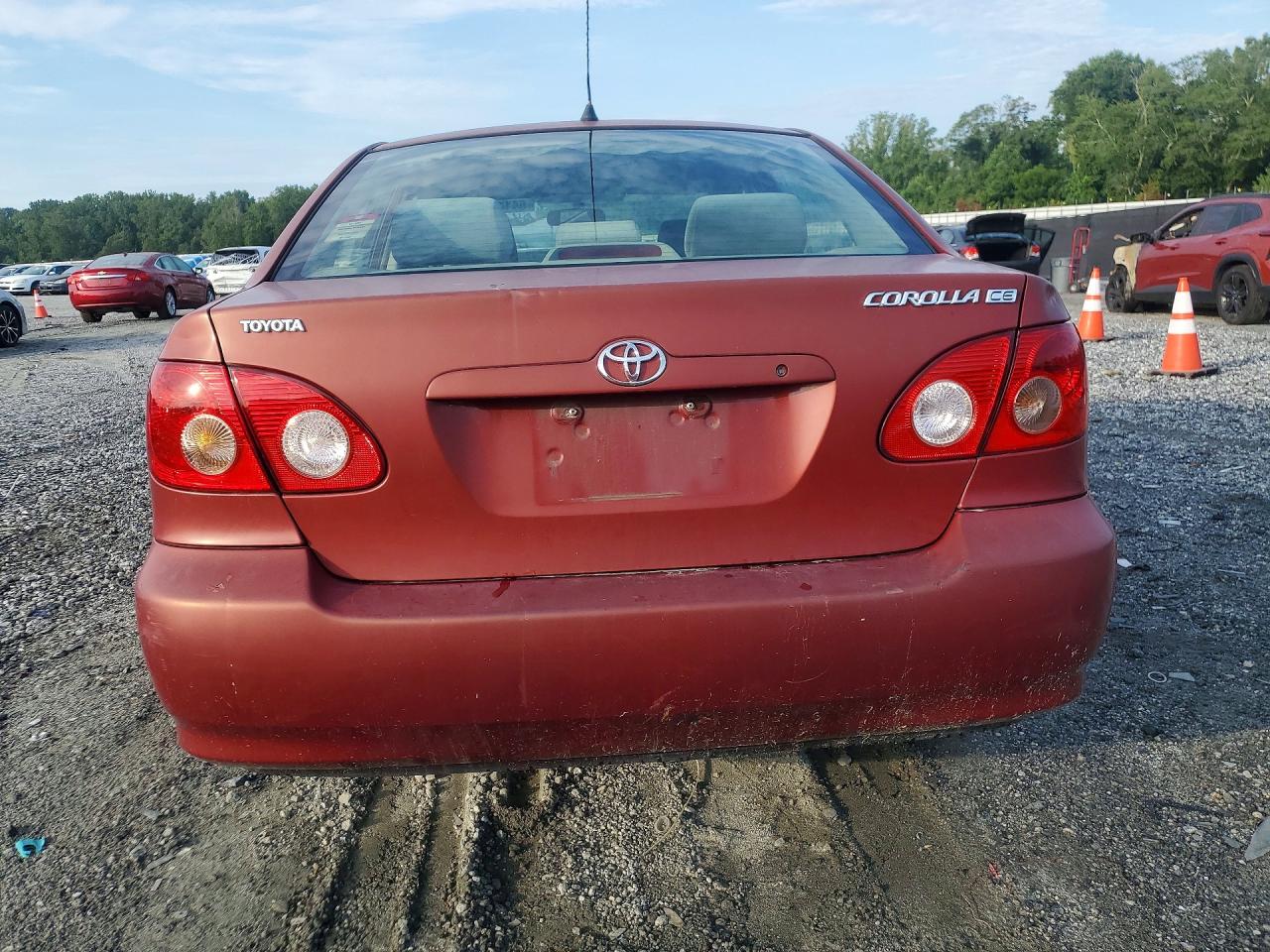 2008 Toyota Corolla Ce Красный vin: 1NXBR32E18Z948903