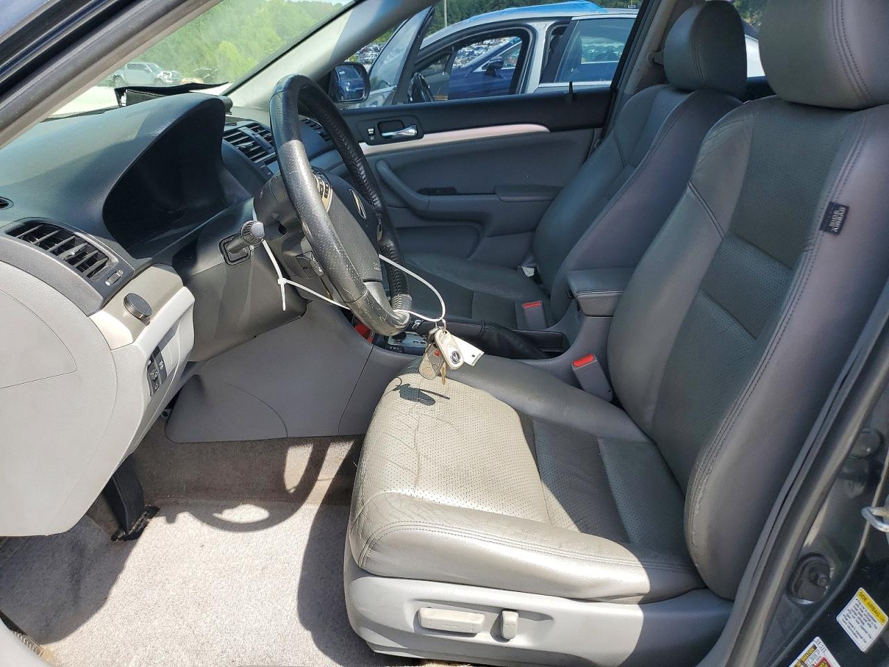 2007 Acura Tsx Gray vin: JH4CL96957C019536