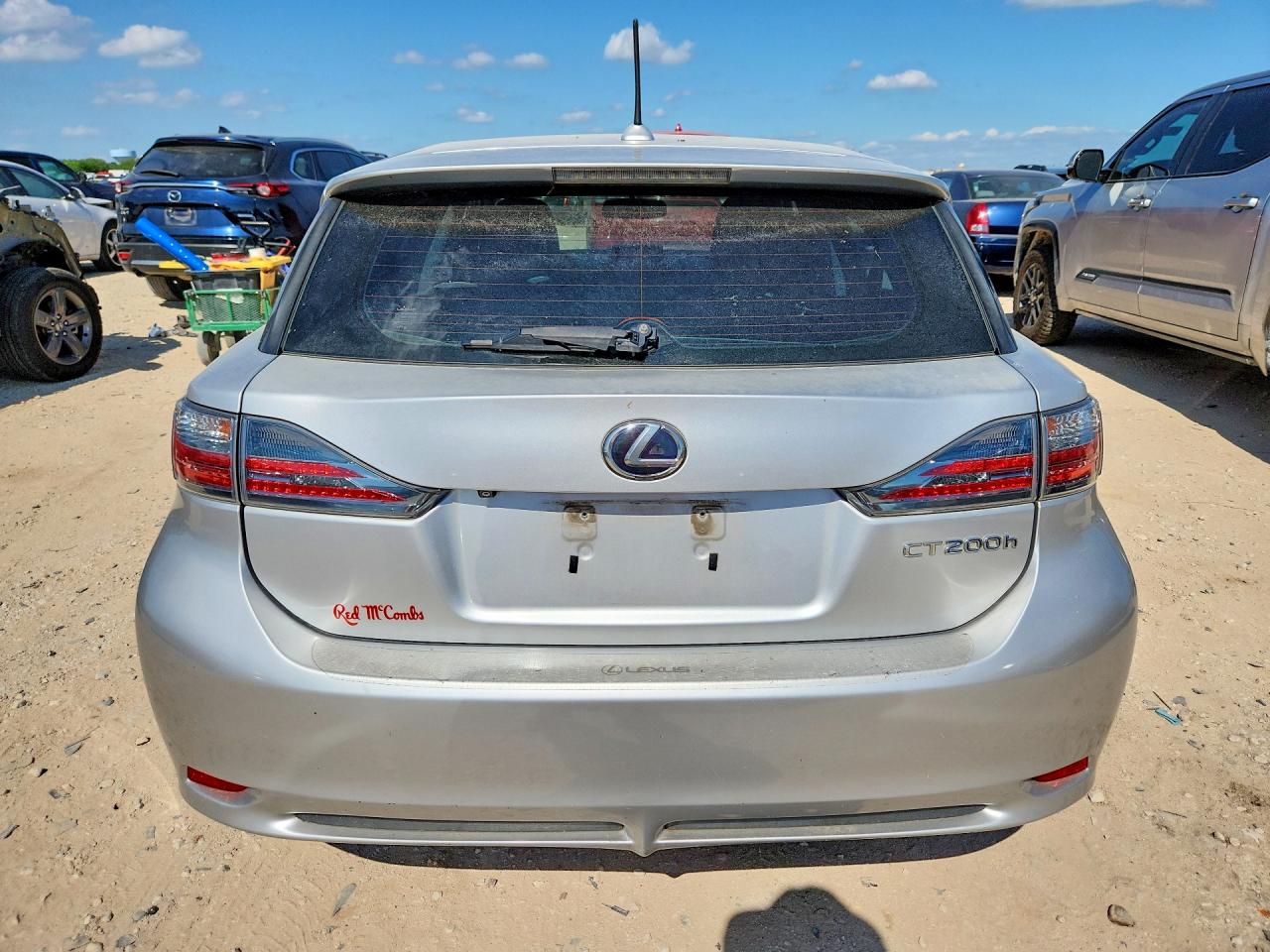 2013 Lexus Ct 200 Silver vin: JTHKD5BH3D2129520