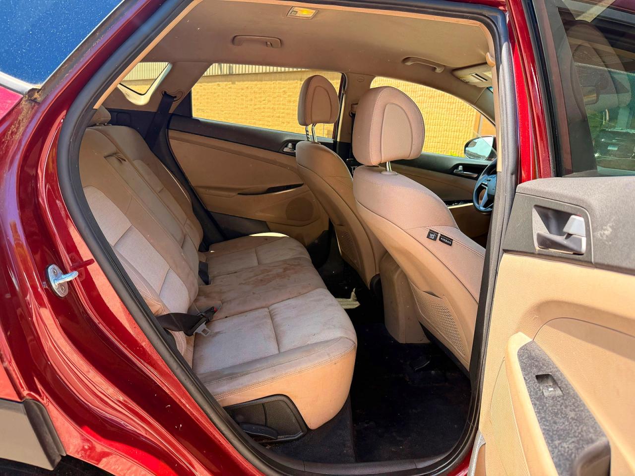 2016 Hyundai Tucson Se Бордовый vin: KM8J3CA4XGU211803