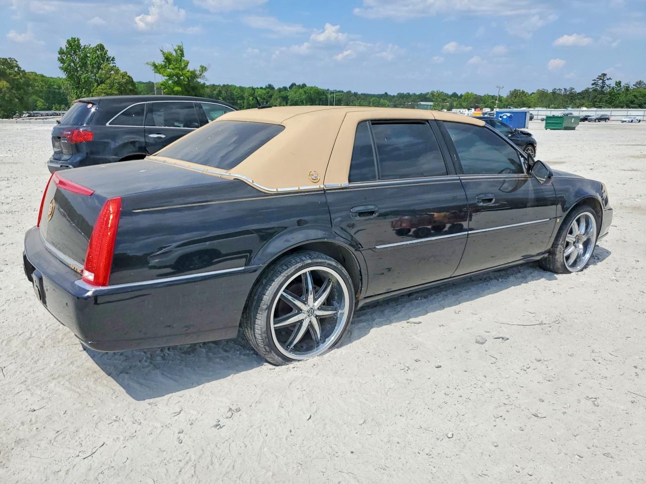 2008 Cadillac Dts Black vin: 1G6KD57Y38U203011