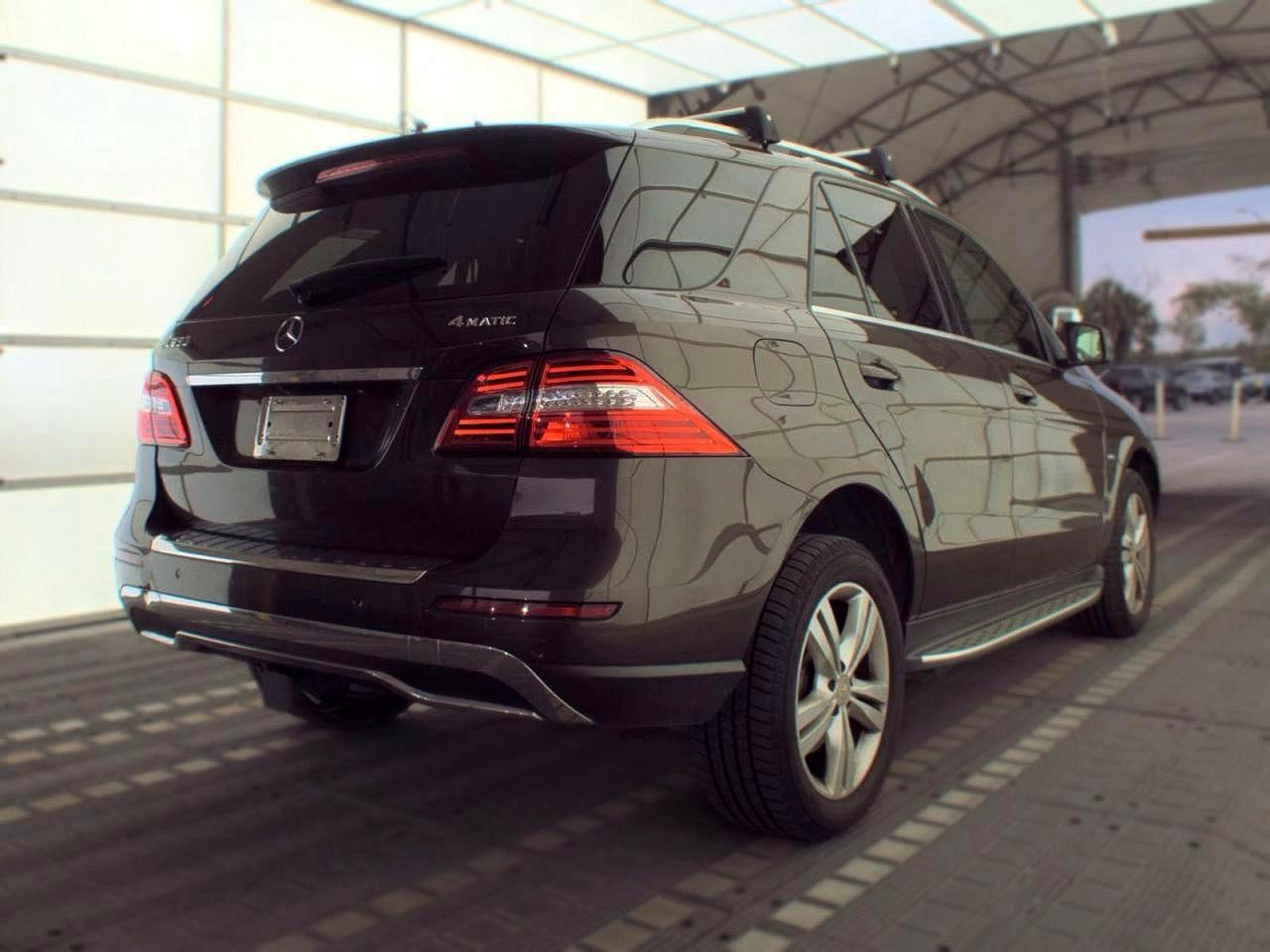 2012 Mercedes-benz Ml 350 4matic Brown vin: 4JGDA5HB8CA082457