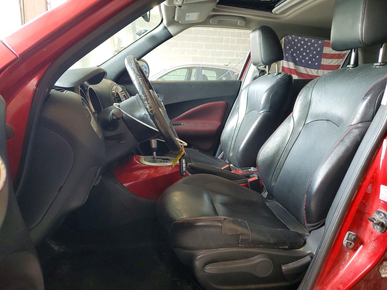 2013 Nissan Juke S Red vin: JN8AF5MV9DT218047