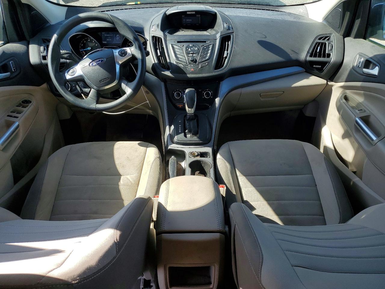 2015 Ford Escape Se Black vin: 1FMCU0G7XFUA23349