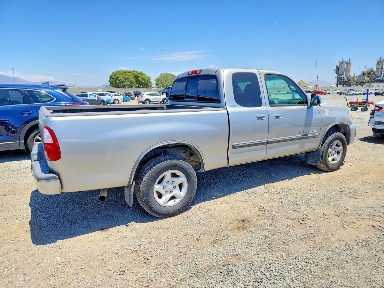 2006 Toyota Tundra Access Cab Sr5 Silver vin: 5TBRU34126S466107