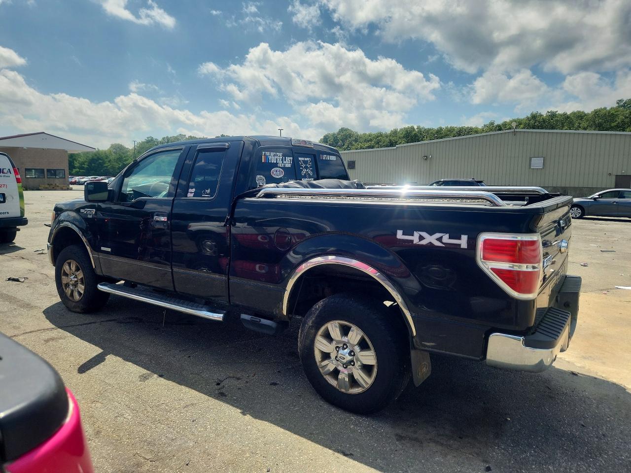 2012 Ford F150 Super Cab Black vin: 1FTFX1ET4CFA07985
