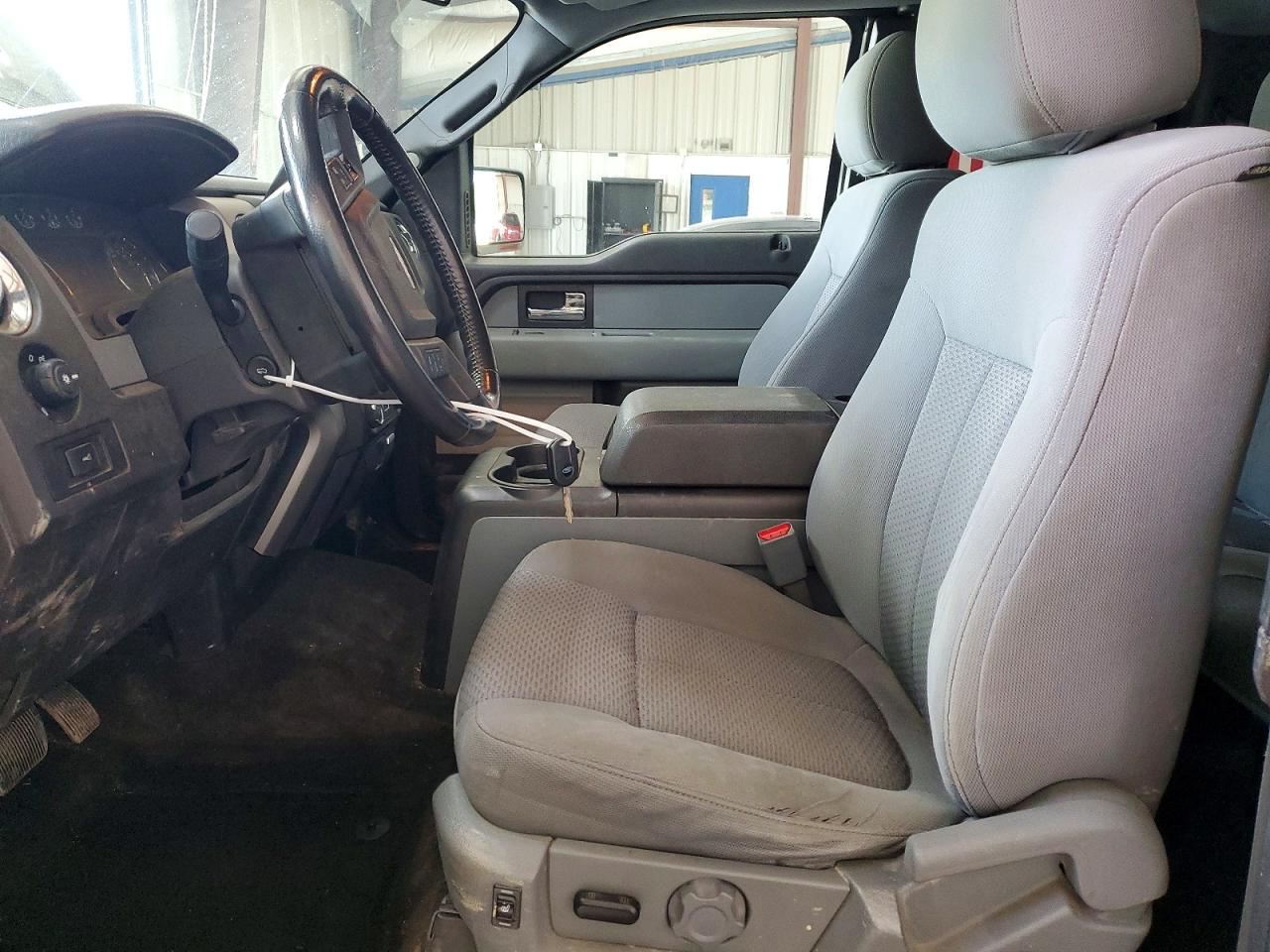 2013 Ford F150 Super Cab Green vin: 1FTFX1EF2DKF82721