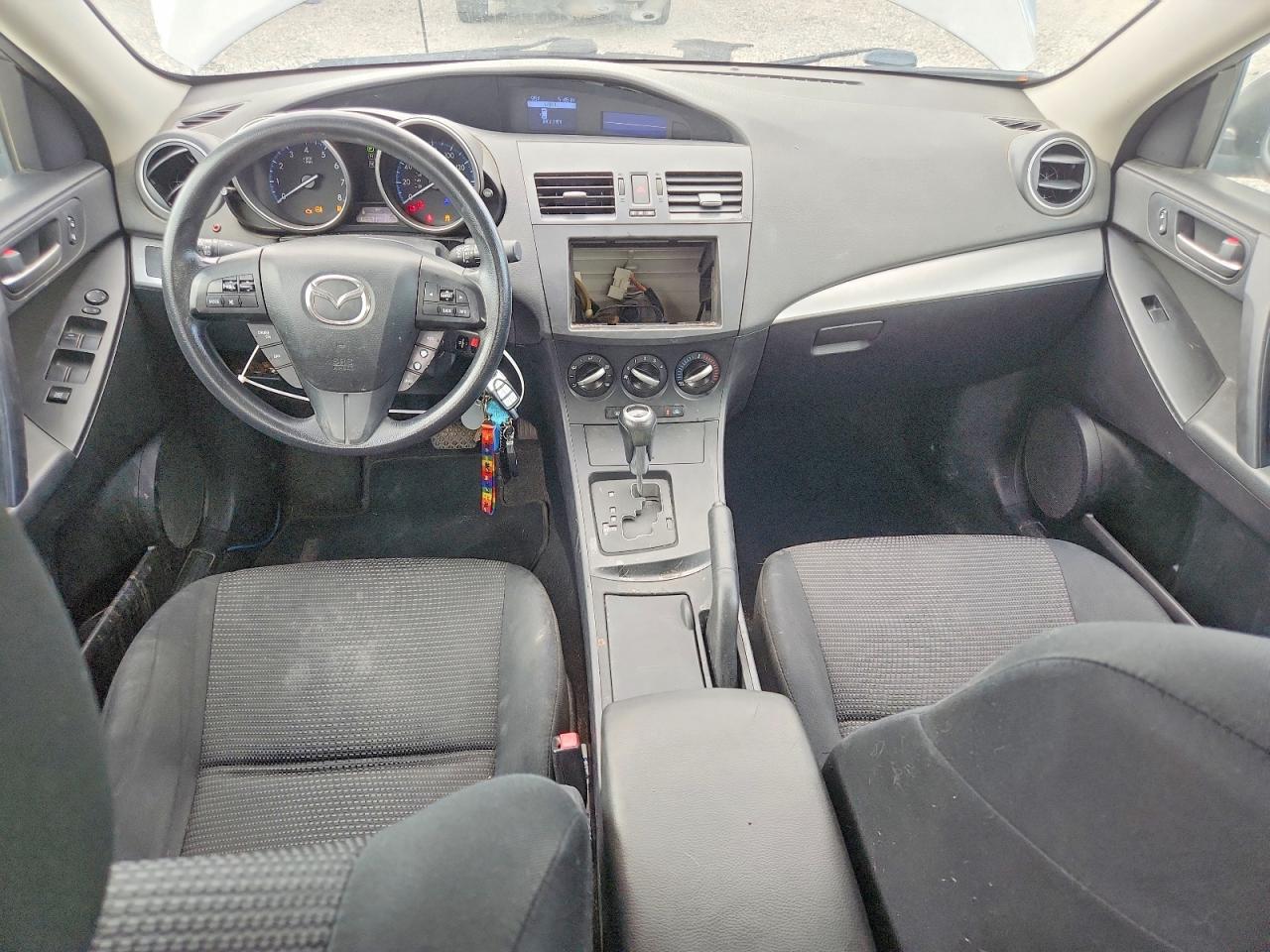 2013 Mazda 3 I Silver vin: JM1BL1U7XD1813066
