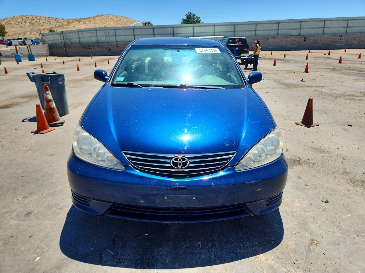 2006 Toyota Camry Le Синий vin: 4T1BE32K56U140505