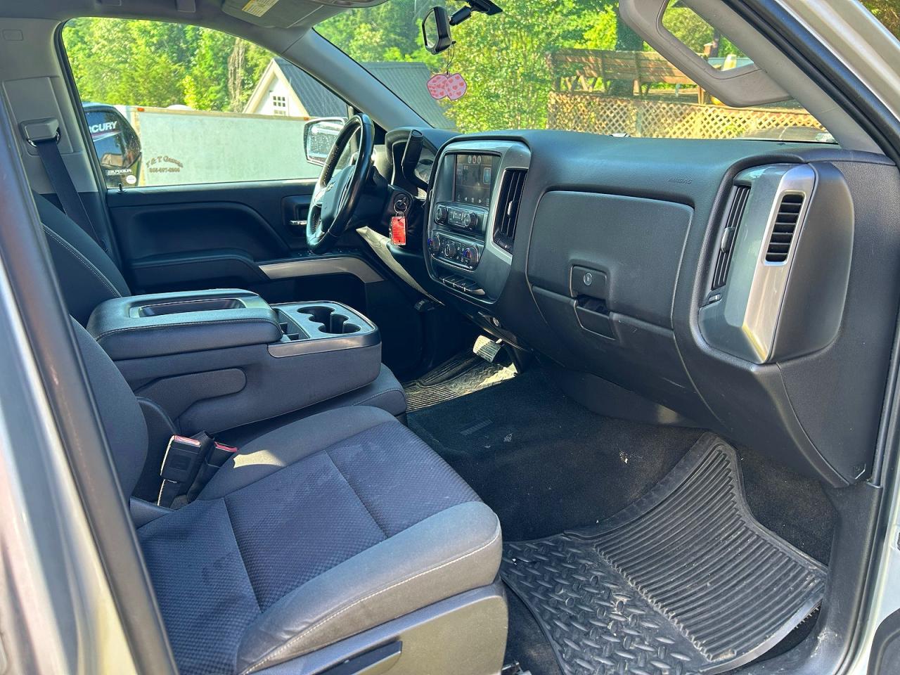 2014 Chevrolet Silverado K1500 Lt Silver vin: 1GCVKREC6EZ288620