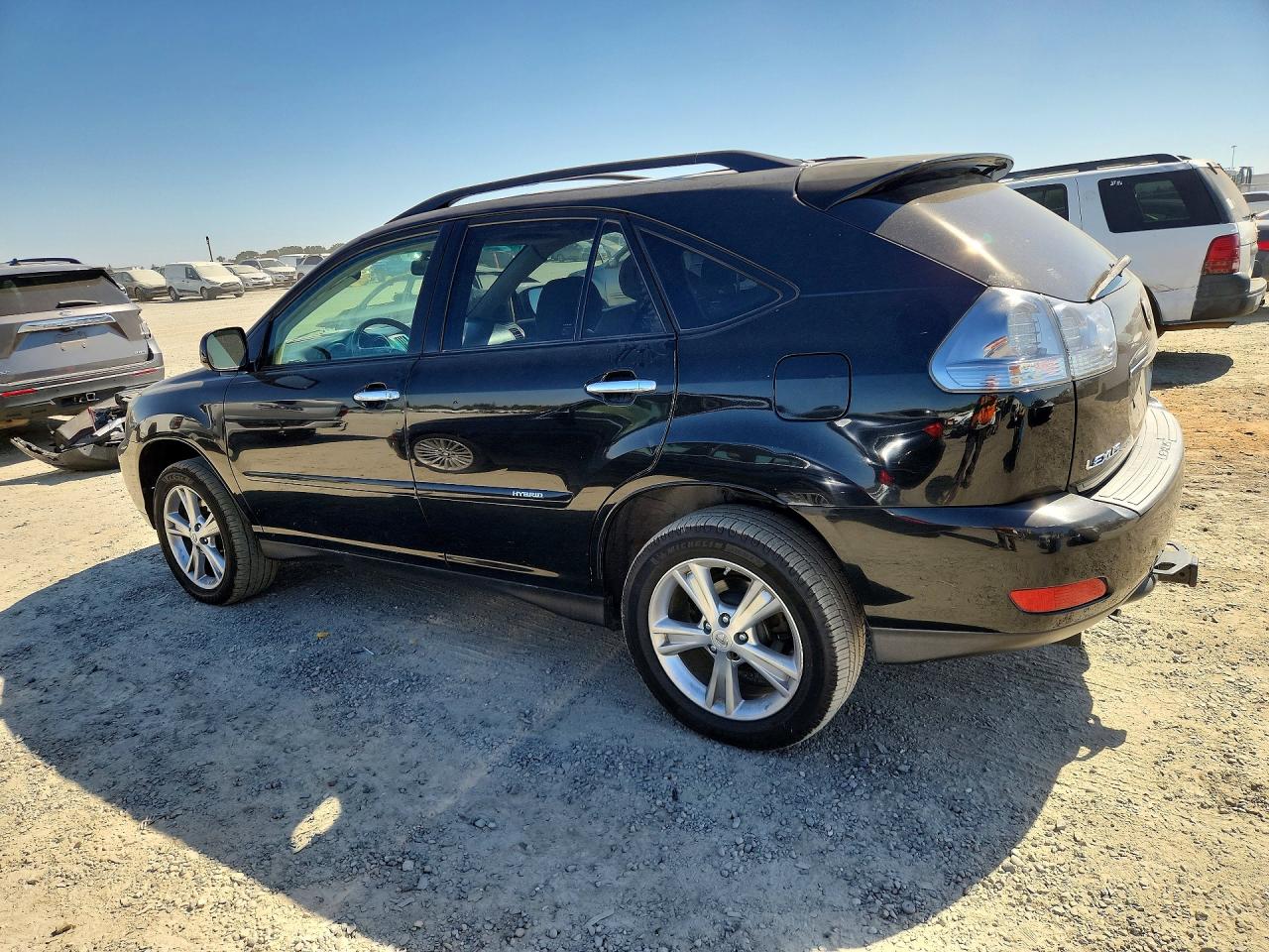 2008 Lexus Rx 400h Black vin: JTJHW31U882856227