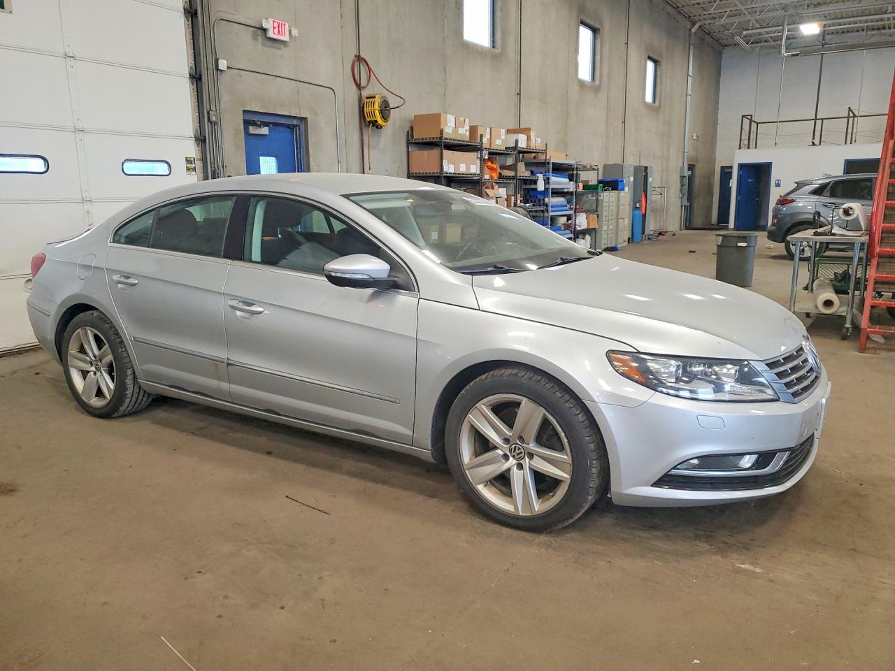 2014 Volkswagen Cc Sport Silver vin: WVWBN7AN9EE540664