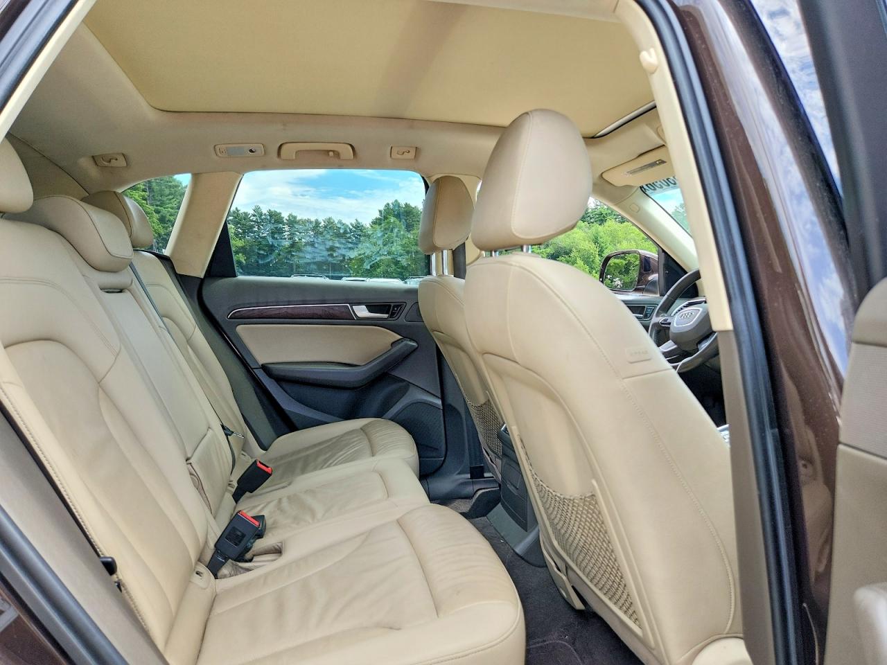 2014 Audi Q5 Tdi Premium Plus Brown vin: WA1CMAFP4EA096755
