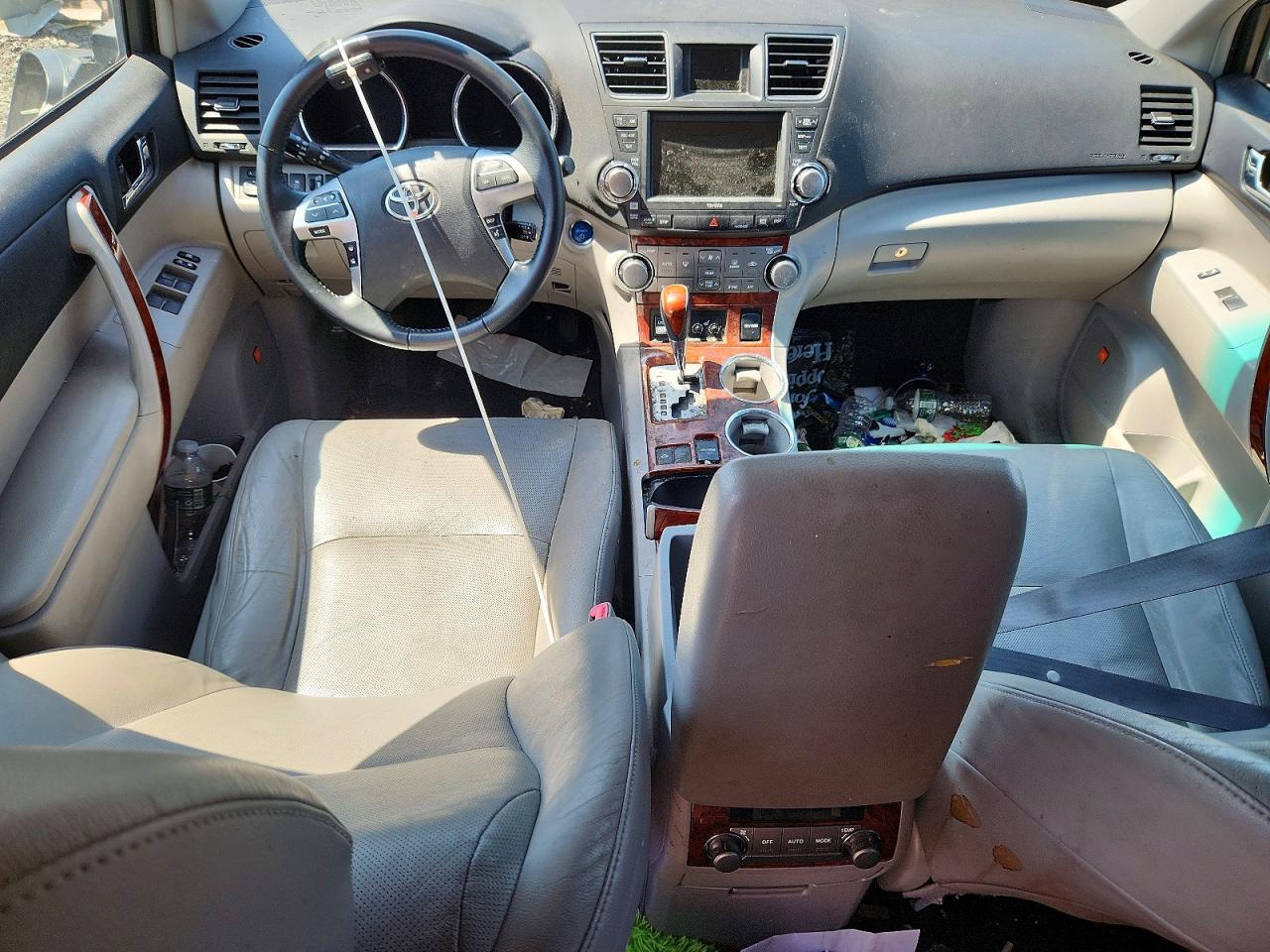2011 Toyota Highlander Hybrid Limited Gray vin: JTEDC3EH9B2002891