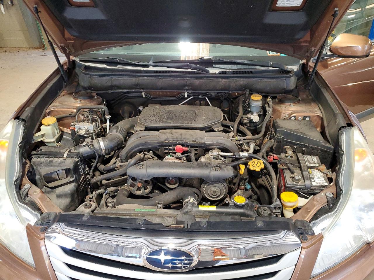 2012 Subaru Outback 2.5i Premium Tan vin: 4S4BRBCCXC3245399