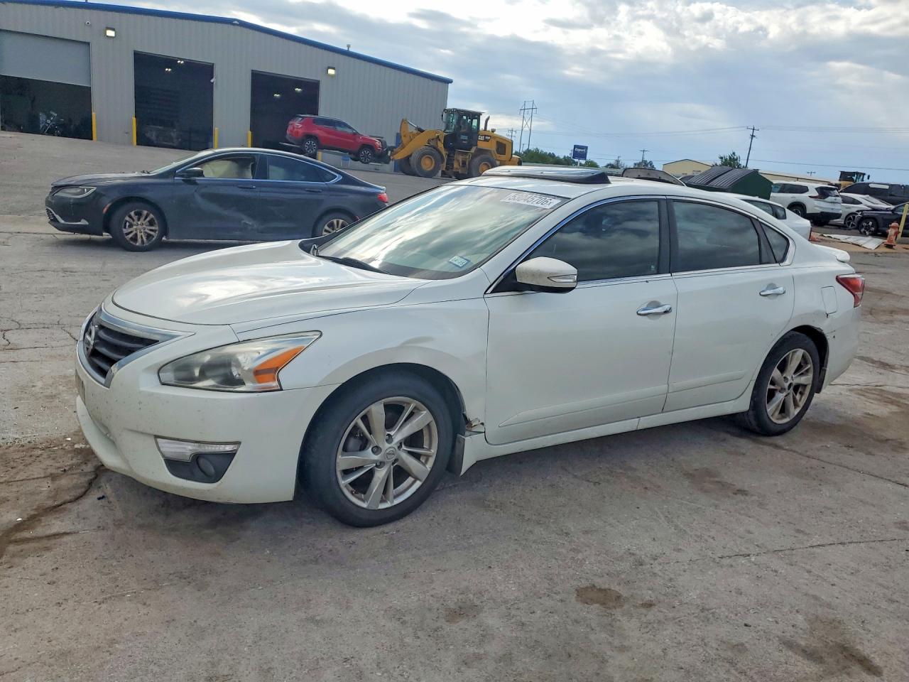 2013 Nissan Altima 2.5 White vin: 1N4AL3AP0DN564948