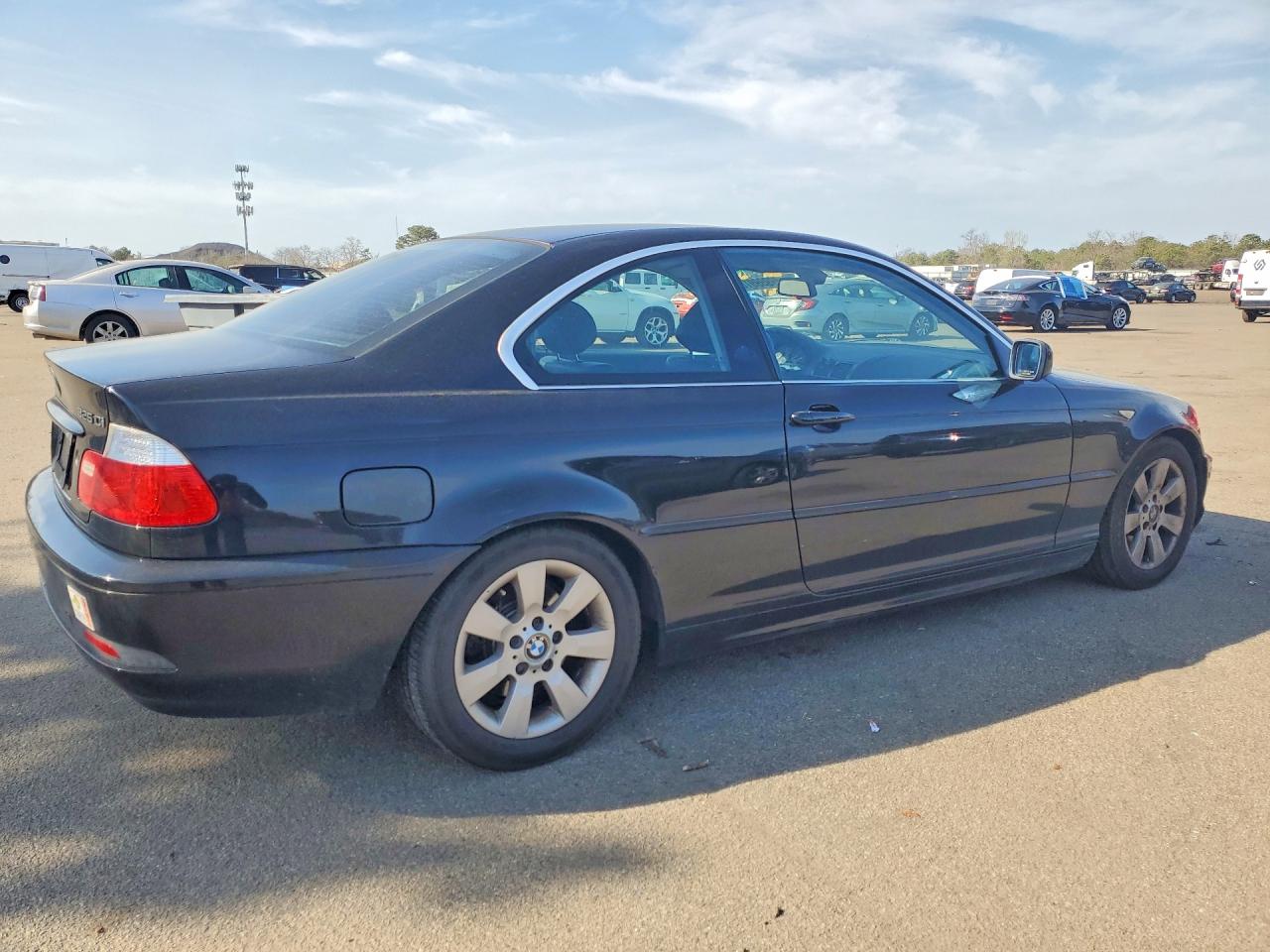 2005 Bmw 325 Ci Sulev Black vin: WBABV13445JT23786