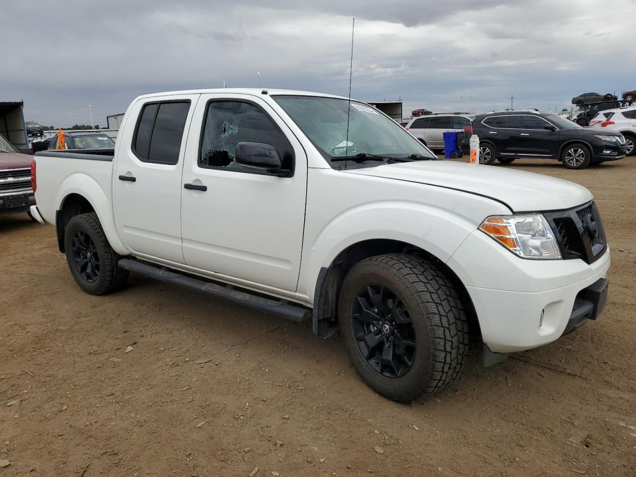2021 Nissan Frontier S Белый vin: 1N6ED0EBXMN714910