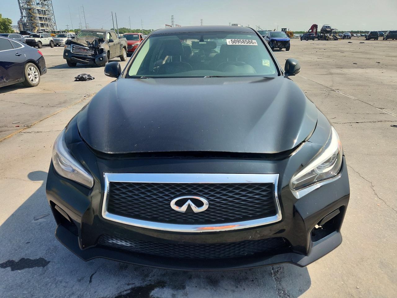 2015 Infiniti Q50 Base Черный vin: JN1BV7AR7FM415546