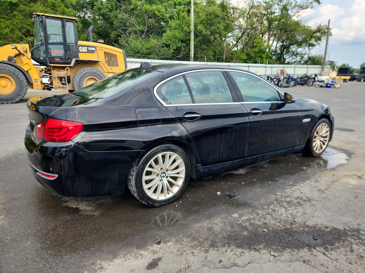 2014 Bmw 528 Xi Black vin: WBA5A7C5XED219547