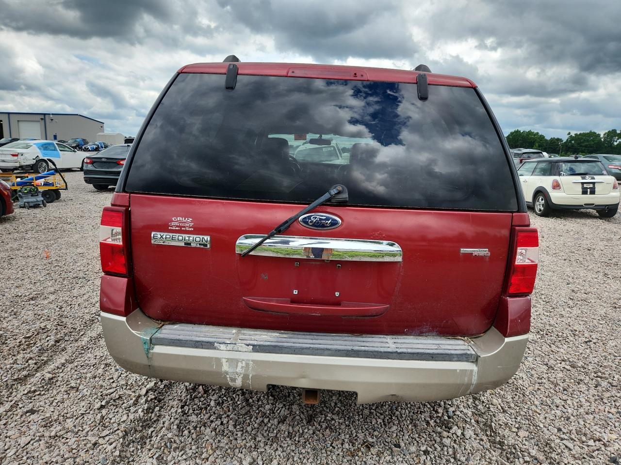 2008 Ford Expedition El Eddie Bauer Burgundy vin: 1FMFK17508LA68929