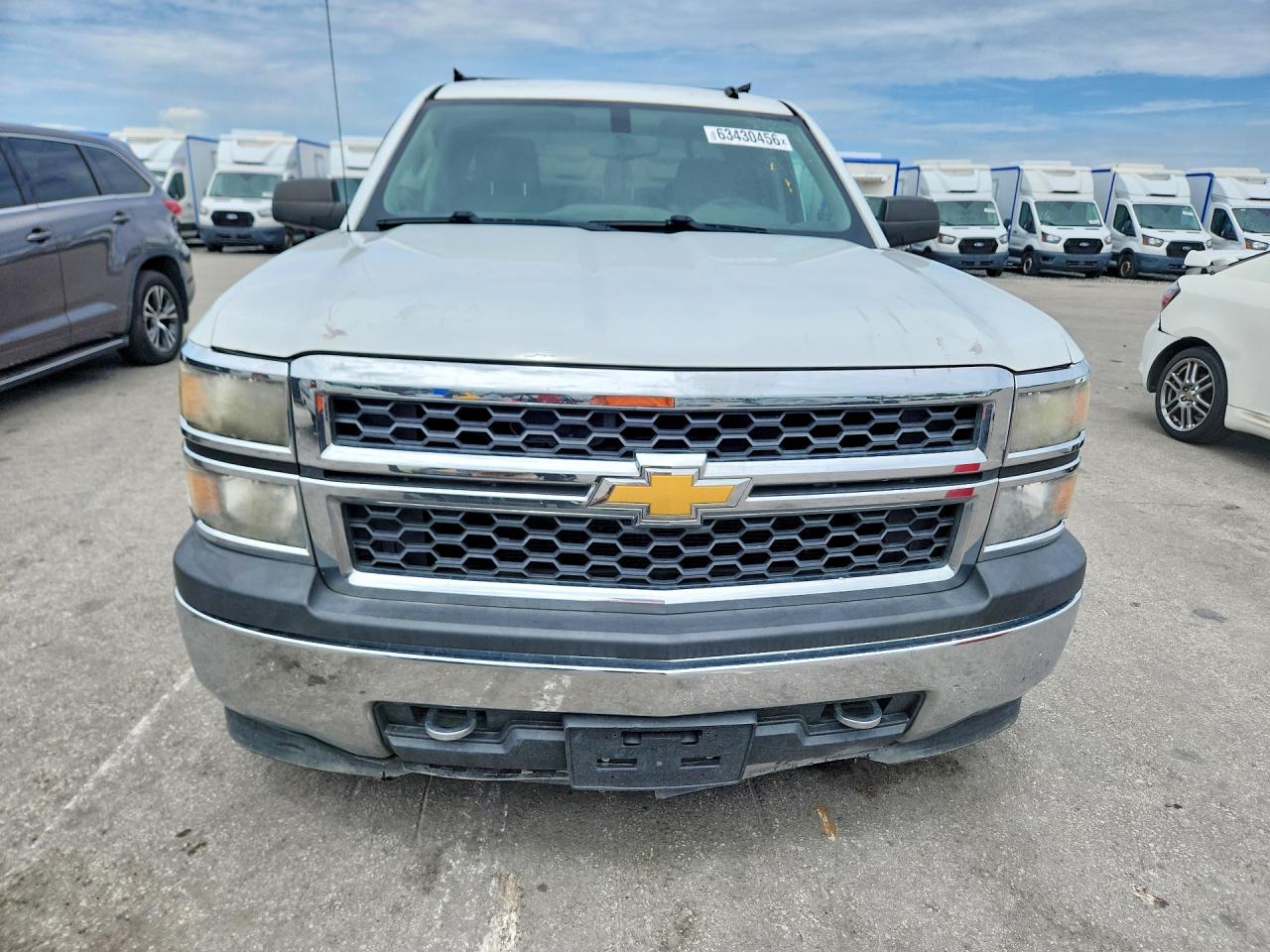 2014 Chevrolet Silverado C1500 White vin: 1GCRCPEH3EZ222945