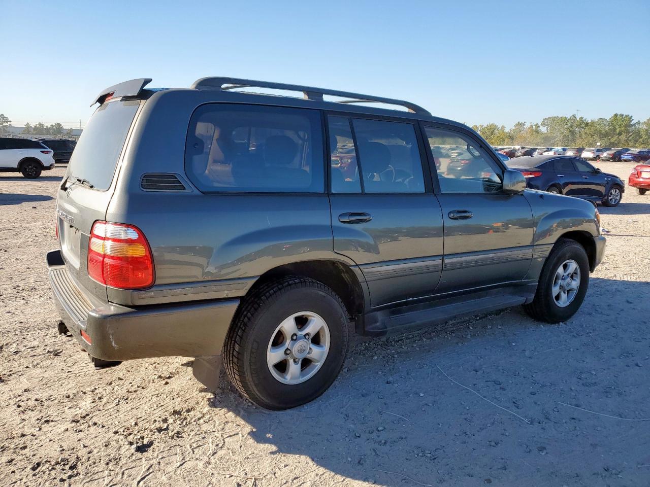 1999 Toyota Land Cruiser Gray vin: JT3HT05J8X0041664