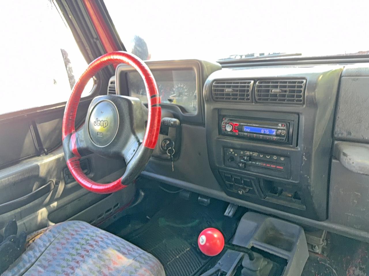 1998 Jeep Wrangler / Tj Sport Красный vin: 1J4FY19S4WP732185
