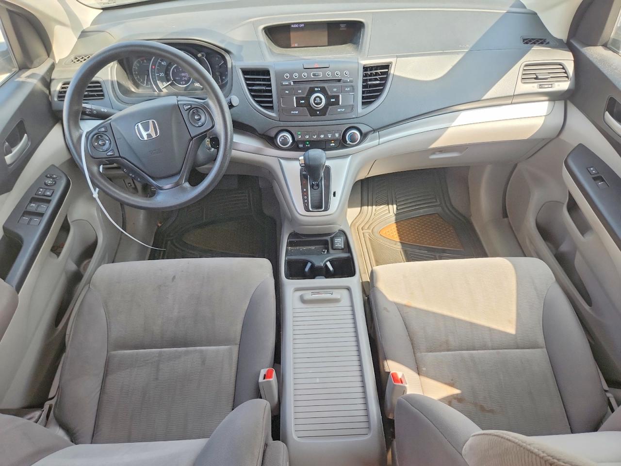 2013 Honda Cr-v Lx Gray vin: 2HKRM4H38DH665271