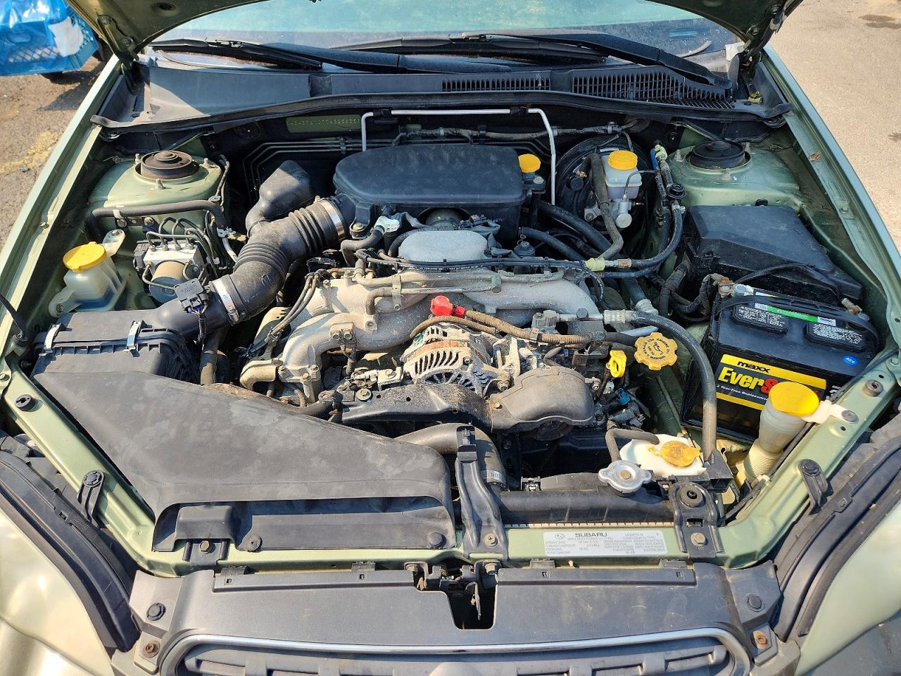 2007 Subaru Outback Outback 2.5i Green vin: 4S4BP61C776325635