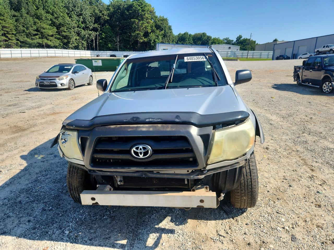 2006 Toyota Tacoma Base Silver vin: 5TEUX42N26Z209682