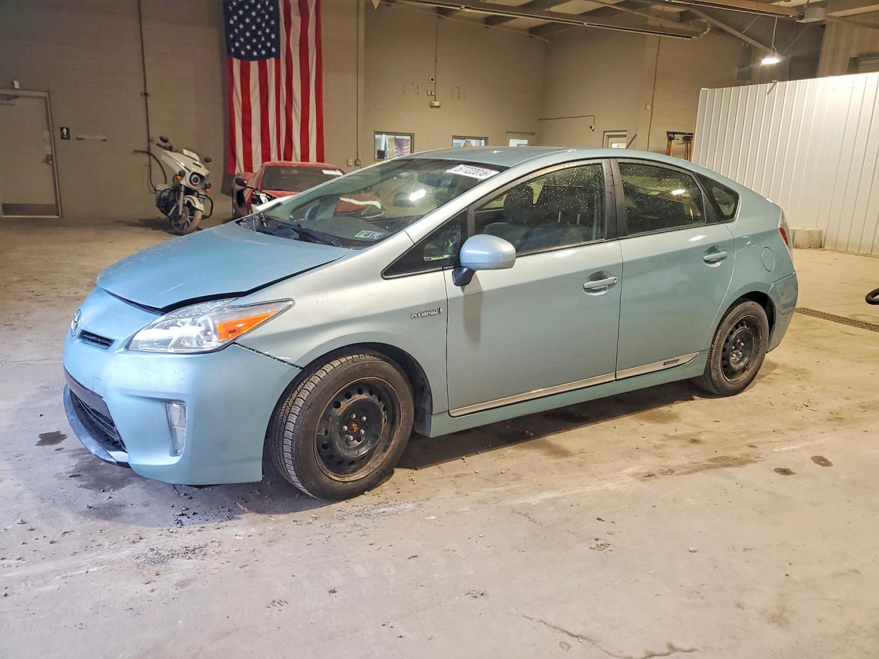 2014 Toyota Prius Three Синий vin: JTDKN3DU3E1815061