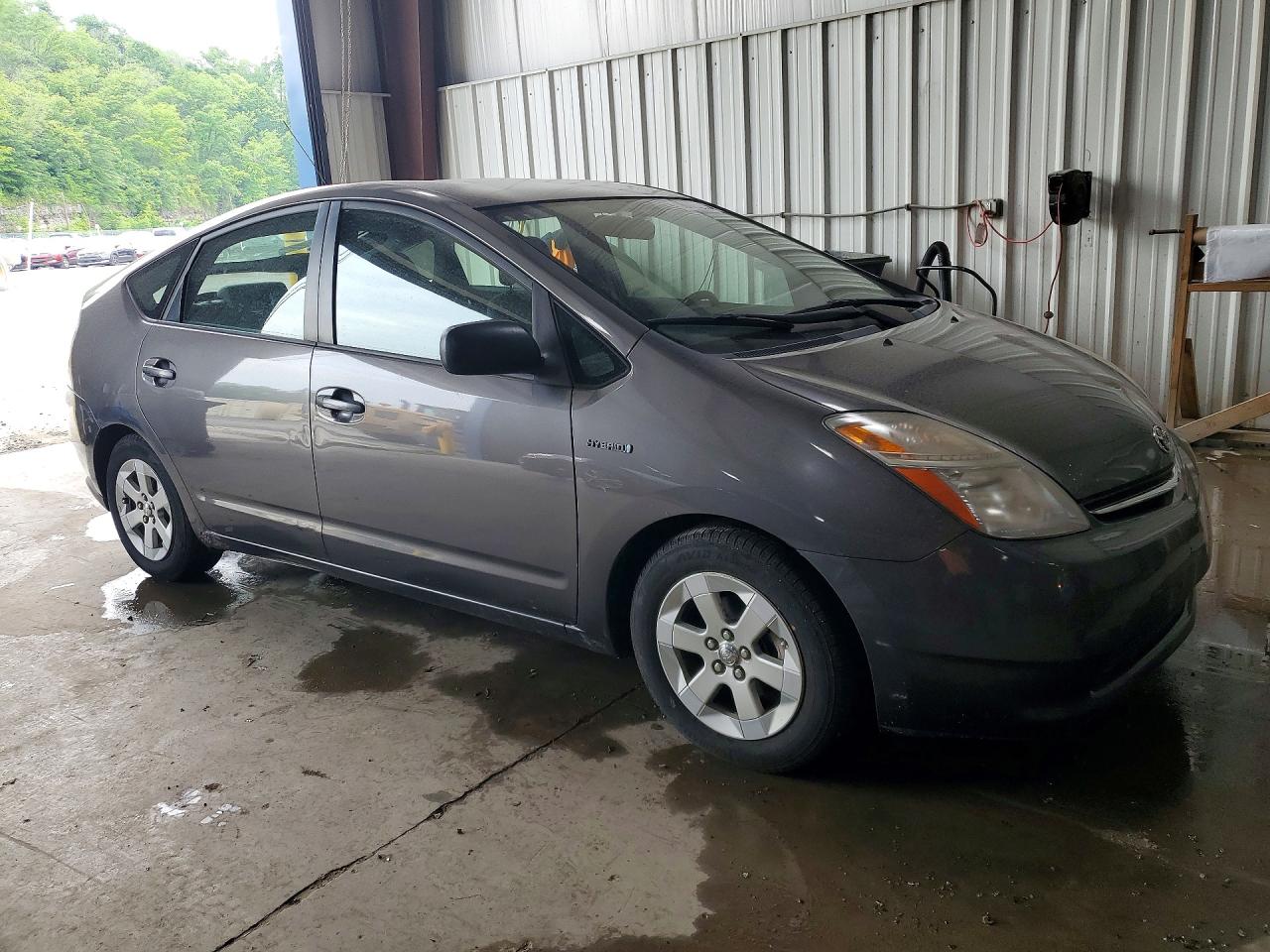 2007 Toyota Prius Base Серый vin: JTDKB20U673246142